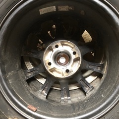 ①175/65R14  アルミホイールとスタッドレスタイヤの4本セットの画像