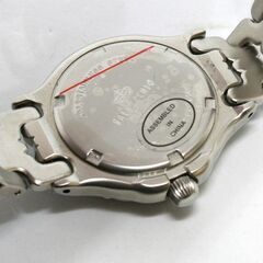 ② 動作品 SALVECCHIO クオーツ式腕時計 SK606 PROFESSIONAL 200METERS 3針 デイト 社外ケース付 電池切れ 札幌市 清田区 平岡の画像