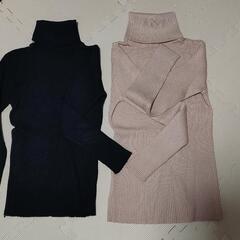 女性のセーター