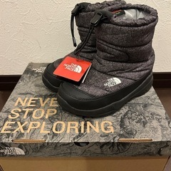 成約済み★THE NORTH FACE　ザノースフェイス ヌプシ ブーティ YOUTH ブーツ19.0㎝　の画像