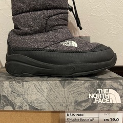 成約済み★THE NORTH FACE　ザノースフェイス ヌプシ ブーティ YOUTH ブーツ19.0㎝　の画像