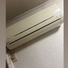 エアコン　取り外し、取り付け