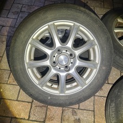 決まりました。DUFACT 4穴　PCD100 14×5.5j +42 165/65R14 サマータイヤ　アルミホイール　14インチの画像