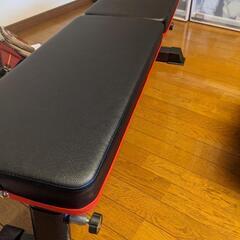 フラットベンチ&可変式ブロックダンベル26kg×2