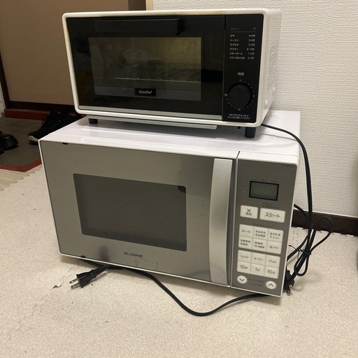電子レンジ、トースター