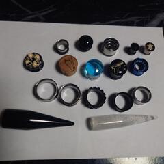 ボディーピアス　いろいろ　セット　1ミリから20ミリまであります...