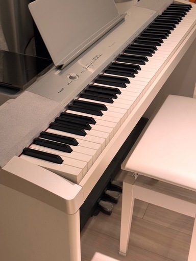CASIO Privia PX-150WE 電子ピアノ 88鍵 ホワイト