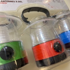 キャンプに最適　ランタン　3個セット　未使用品の画像