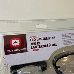 キャンプに最適　ランタン　3個セット　未使用品の画像