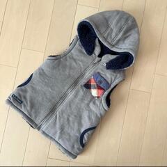 ラキエーベ　リバーシブルベスト　120の画像