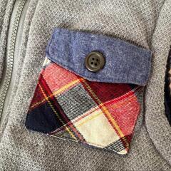 ラキエーベ　リバーシブルベスト　120の画像