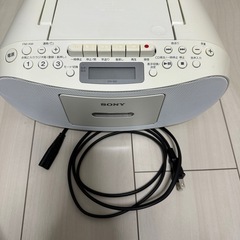 CD カセット　ラジオ