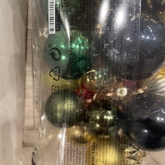 イケア　
クリスマスツリー　オーナメントセットの画像