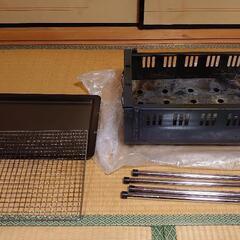バーベキューコンロ(未使用プレート付)の画像