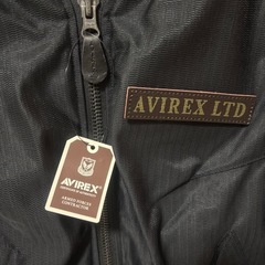 新品未使用　AVIREX LTD バイクジャケット WL 黒の画像