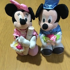 ミッキー＆ミニーぬいぐるみセット