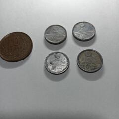 #43 富士1銭貨　古銭　アンティークコイン　コイン