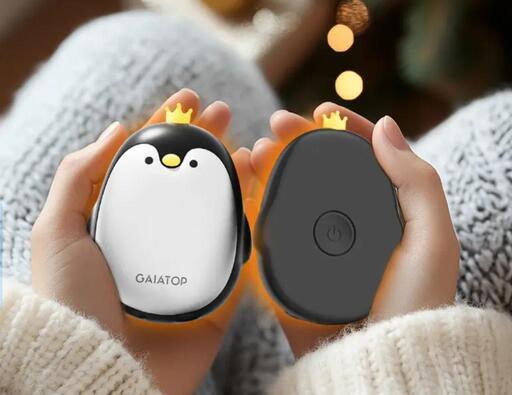 【新品】充電式カイロ　可愛いペンギン　ハンドウォーマー