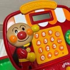 【割引しました】アンパンマン　レジ　おもちゃの画像