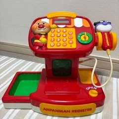 【割引しました】アンパンマン　レジ　おもちゃの画像