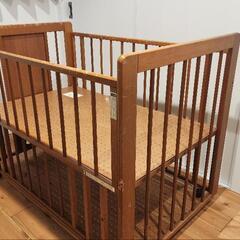 【取引中】【掲載12/18まで】組立式ベビーベッド 