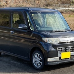 ☆H22 タントカスタム 4WD 4AT 人気黒 車検令和7年7...
