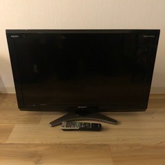【12/15夜引渡し希望！】SHARP テレビ　AQUOS32型