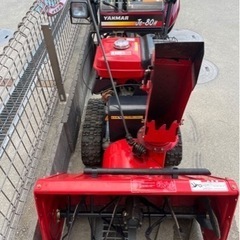 ヤンマー JE-80H　動作確認済み 2025年最新Yahoo!オークション -ヤンマー除雪機je(季節、年中行事)の