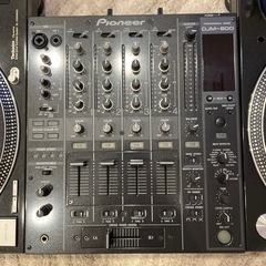 【値引きしました•業者歓迎】DJセット（ターンテーブル、CDJ、DJM）の画像