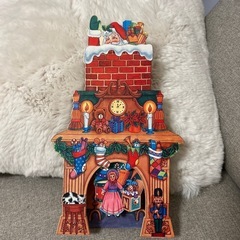 クリスマス　オルゴール　煙突サンタ