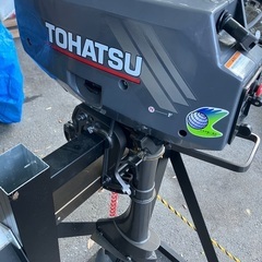 【中古】トーハツ　船外機　要メンテナンスの画像