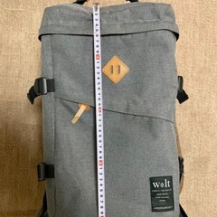 ウォルト　リュック　グレーの画像