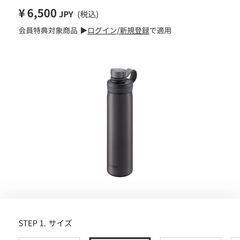 真空断熱炭酸ボトル（保冷専用）の画像
