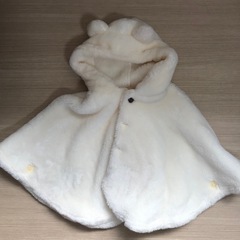【used】ふわふわポンチョ