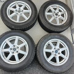 スタッドレスタイヤ ホイール 4本セット 215/65R16 ブ...