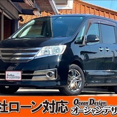《自社ローン対応⭕️》【日産 セレナ 2.0 ライダー ブラック...