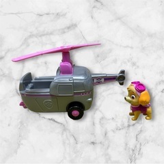 パウ・パトロール ベーシックビークル(フィギュア付き) スカイ フライングヘリの画像