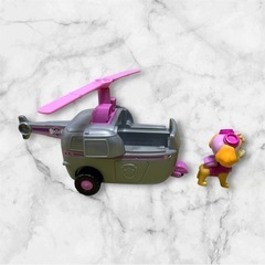 パウ・パトロール ベーシックビークル(フィギュア付き) スカイ フライングヘリの画像