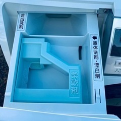 個別ブース 4人用 学習塾 自習室 勉強机 木製 連結 多目的 幅323cm×奥行80m×高さ121.5cm Panasonic ドラム式電気洗濯乾燥機　NA-VD110L