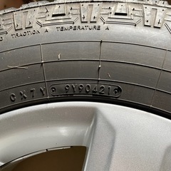 ランドクルーザープラド中期 純正ホイールの画像