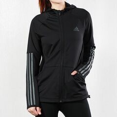 adidas パーカー ストライプの画像