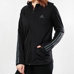 adidas パーカー ストライプ