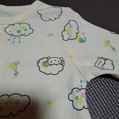 新品　60～70cm長袖ロンパースの画像