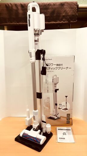 PortTech ブロワー機能付・コードレススティッククリーナー PTY-SB120C（2023年製）