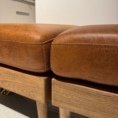 【CRASH GATE】クラッシュゲート EasyLife イージーライフ フリート オットマン×2です。の画像