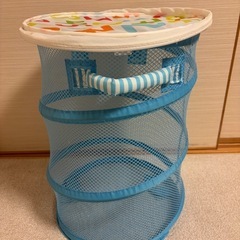 イケア　メッシュバスケット　子ども IKEA  北欧　おもちゃ入...