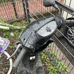 原付バイク　不動車の画像