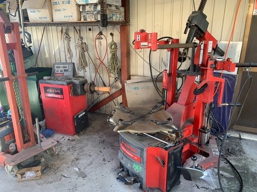 【値下12/10〜】ALTIA タイヤチェンジャー ホイールバランサー　セット