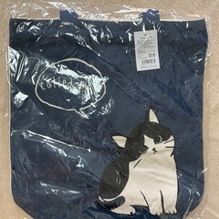 【新品】猫 トートバッグ ねこ ネコ トートバック まめはちの画像