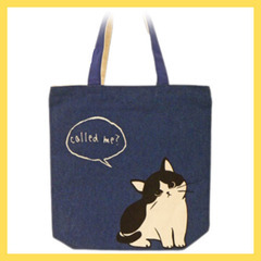 【新品】猫 トートバッグ ねこ ネコ トートバック まめはち